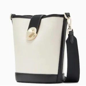 NWT Kate Spade Audrey Mini Bucket Bag - Black and White !!!!